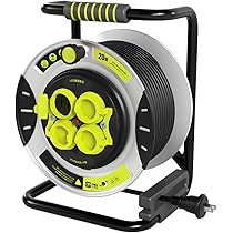 Amazon.co.jp: Masterplug コードリール 20m 延長コード屋外用 100V型